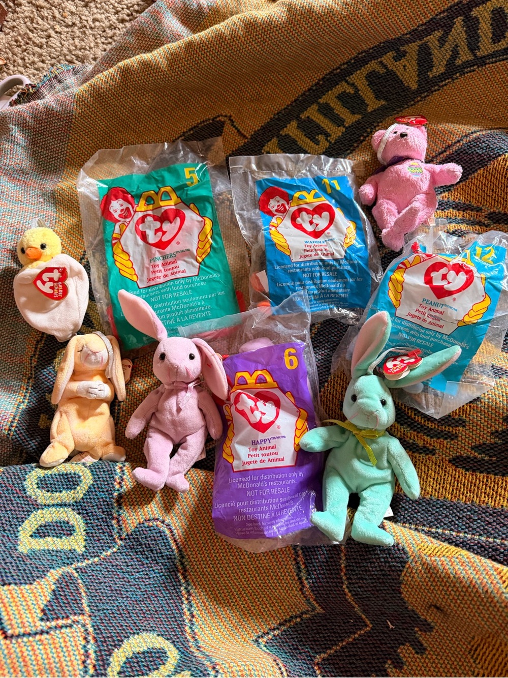 Ty plus beanie babies